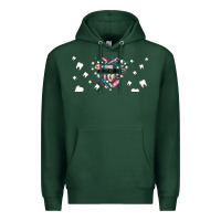 Sports Green dental life dentist elements Premium Hoodie - AdoDesignShop