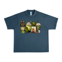 Midnight Navy army coffee cups Urban Heavy Tee - Zillion Design Studio