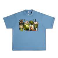 Pebble Blue army coffee cups Urban Heavy Tee - Zillion Design Studio
