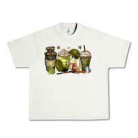 Pistachio army coffee cups Urban Heavy Tee - Zillion Design Studio