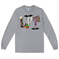 Heather Grey lpt Long Sleeve Tee - CowhideDigitalArt