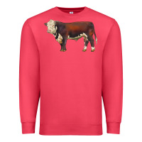 Cardinal hereford bull Premium Sweatshirt - LillyAllenDesigns