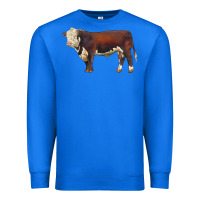 True Royal hereford bull Premium Sweatshirt - LillyAllenDesigns