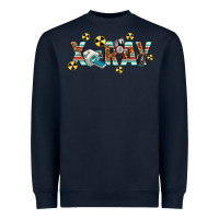 Navy X-ray Heavyweight Sweatshirt - texasbilliewilder