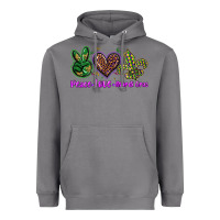 Storm peace love mardi gras Heavyweight Hoodie - BarkalooDesign