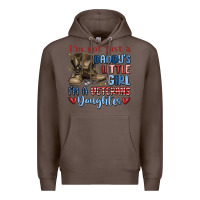 Coffee i'm not just a daddy's little girl Premium Hoodie - MaliasSmallBusiness