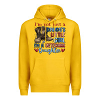 Lemon i'm not just a daddy's little girl Premium Hoodie - MaliasSmallBusiness
