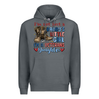 Rock i'm not just a daddy's little girl Premium Hoodie - MaliasSmallBusiness