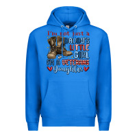 True Royal i'm not just a daddy's little girl Premium Hoodie - MaliasSmallBusiness