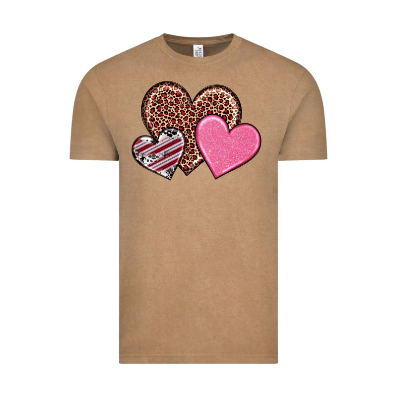 Valentine's Day Hearts Vintage Tee by RanaPortraitStore | Teevron
