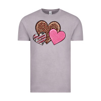 Vintage Zinc valentine's day hearts Vintage Tee - RanaPortraitStore