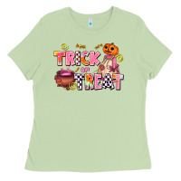Matcha trıck or treat Ladies Tee - AdoDesignShop