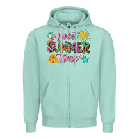 Seafoam sweet summer time Zipper Hoodie - AdoDesignShop