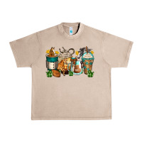 French Oak horses coffee cups Urban Heavy Tee - Zillion Design Studio