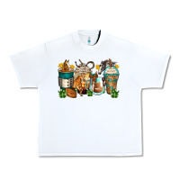 White horses coffee cups Urban Heavy Tee - Zillion Design Studio