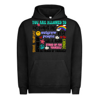 Pigment Black you are allowed to Urban Hoodie - Artiststas