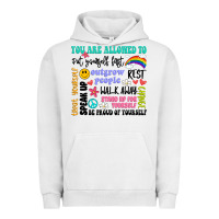 Pigment Lunar Rock you are allowed to Urban Hoodie - Artiststas