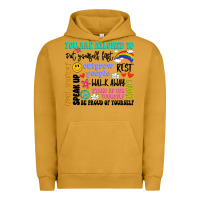 Pigment Peanut Butter you are allowed to Urban Hoodie - Artiststas
