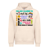 Sandshell you are allowed to Urban Hoodie - Artiststas