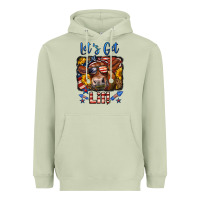 Matcha let's get lit 4th of july cow Heavyweight Hoodie - LillyAllenDesigns