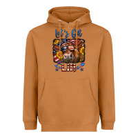 Meerkat let's get lit 4th of july cow Heavyweight Hoodie - LillyAllenDesigns