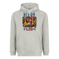 Moon Dust let's get lit 4th of july cow Heavyweight Hoodie - LillyAllenDesigns