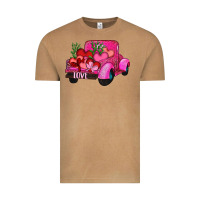Vintage Camel valentine's day heart cactus truck Vintage Tee - RanaPortraitStore