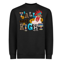 Black Y'all ain't right crazy Heavyweight Sweatshirt - texasbilliewilder