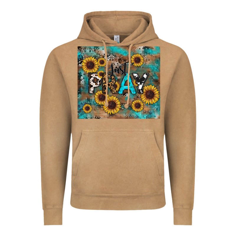 Just Pray Vintage Hoodie by RanaPortraitStore | Teevron