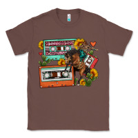 Chestnut rodeo sunflower cactus cassette Classic Tee - FaDigitalArtStudio