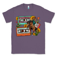 Lavender rodeo sunflower cactus cassette Classic Tee - FaDigitalArtStudio