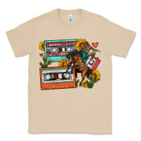 Mushroom rodeo sunflower cactus cassette Classic Tee - FaDigitalArtStudio