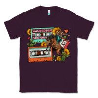Plum rodeo sunflower cactus cassette Classic Tee - FaDigitalArtStudio