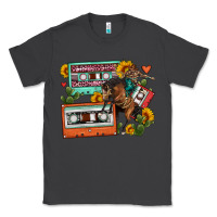 Smoke rodeo sunflower cactus cassette Classic Tee - FaDigitalArtStudio