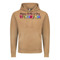 Happy Mother's To The Best Mom Vintage Hoodie | Teevron