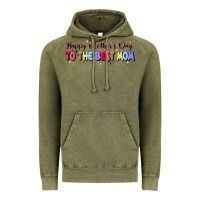 Vintage Olive happy mother's to the best mom Vintage Hoodie - JahusDesignShop