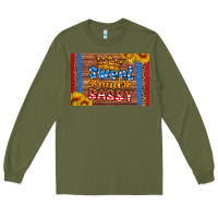 Army Green usa sweet and sassy skinny metal can holder Long Sleeve Tee - HRA Design Shop