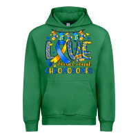 Emerald love doesn t count chromosomes Urban Hoodie - Artiststas