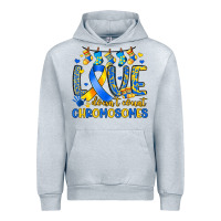 Heather Grey love doesn t count chromosomes Urban Hoodie - Artiststas