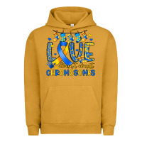 Pigment Peanut Butter love doesn t count chromosomes Urban Hoodie - Artiststas