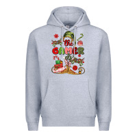 Heather Grey the gamer elf Premium Hoodie - MaliasSmallBusiness