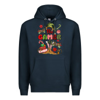 Navy the gamer elf Premium Hoodie - MaliasSmallBusiness