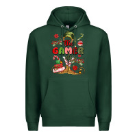 Sports Green the gamer elf Premium Hoodie - MaliasSmallBusiness