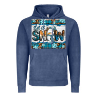 Vintage Denim let it snow Vintage Hoodie - RanaPortraitStore