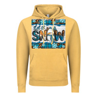 Vintage Mustard let it snow Vintage Hoodie - RanaPortraitStore