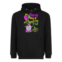 Black happy mardi gras y'all Heavyweight Hoodie - BarkalooDesign