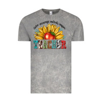 Cloud Rock teacher with sunflower Vintage Tee - texasbilliewilder