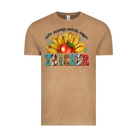 Vintage Camel teacher with sunflower Vintage Tee - texasbilliewilder