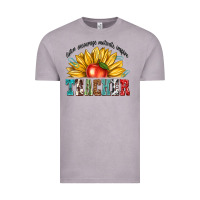 Teacher With Sunflower Vintage Tee | Teevron