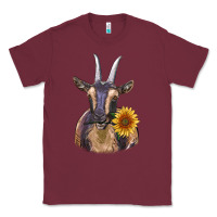 Burgundy dark goat Classic Tee - RanaPortraitStore